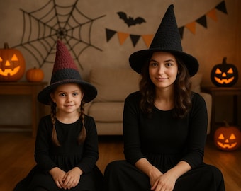 Crochet Witch Hats