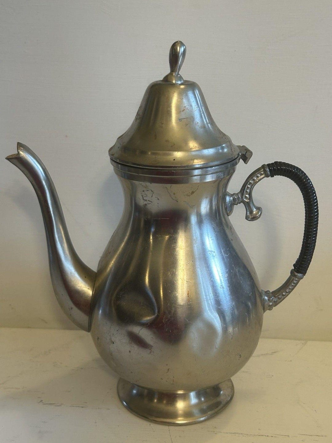 MCM Vintage BISCO Holland Pewter Coffee Tea Pot: Art Deco - Etsy