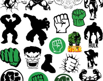 Hulk-Svg-Bundle, Hulk-Svg, Hulk-Png-Bundle, Hulk Clipart, Cricut, Silhouette, Cartoon svg, svg Schnittdatei, Eps, Pdf, Png, svg, Dxf