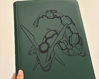 Custom Laser Engraved Binder for TCG cards