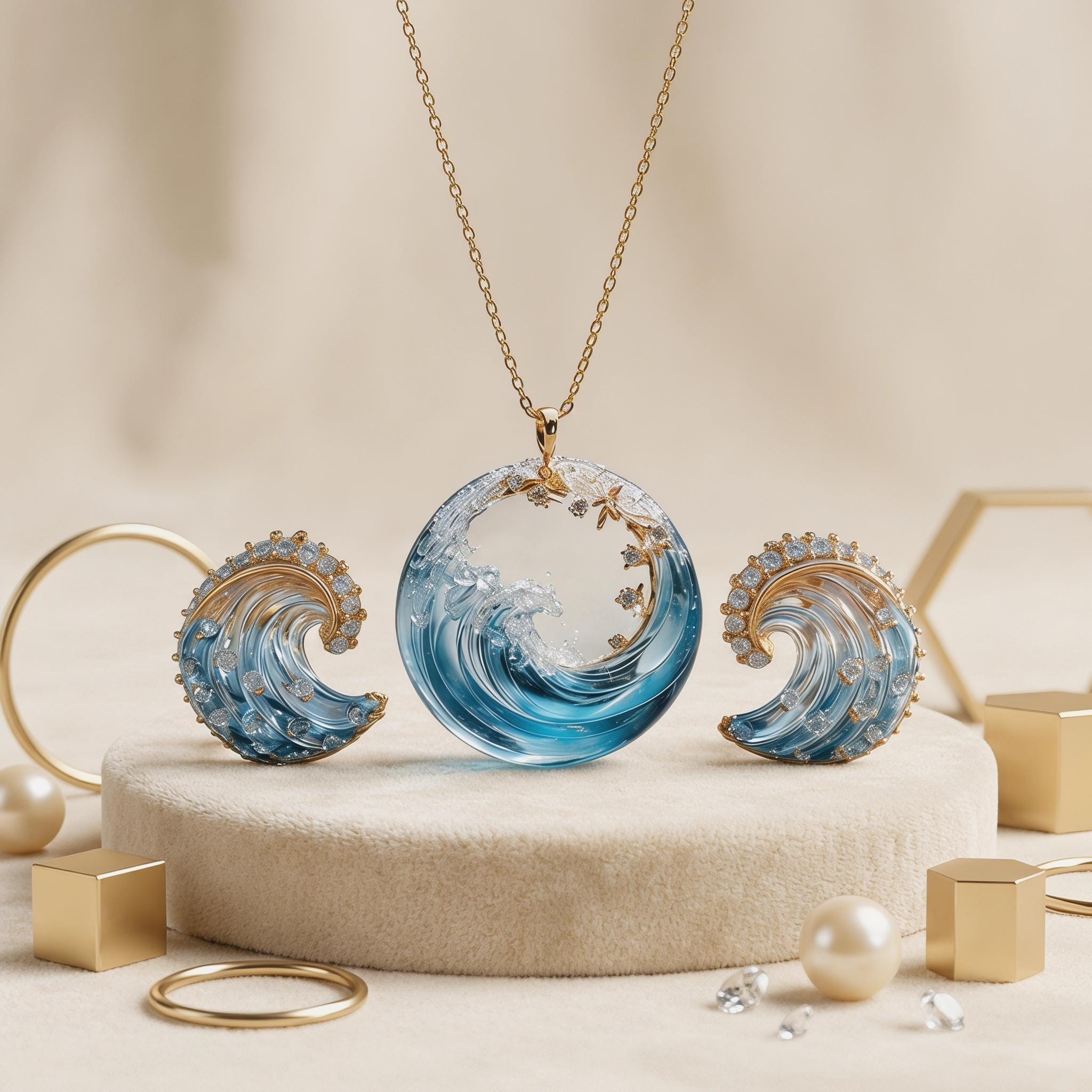 Resin jewelry - Etsy 日本