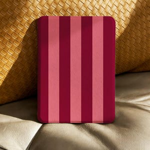 Stripes Kindle Case, Paperwhite 12th 7&quot; Sleeve, Kobo Libra Color, Kobo Cover, Ereader Gift
