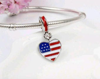 Charm Pandora de plata de ley americana para pulsera, compatible con pulseras Pandora, delicado charm minimalista, regalo de cumpleaños para ella.