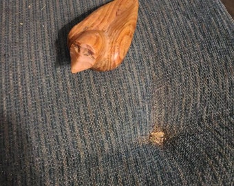 木製の鳥の彫刻 - Etsy 日本