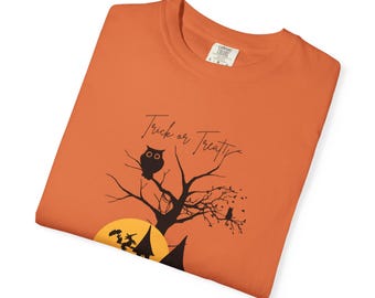 Haunted House Halloween Tee, Ring-Spun Cotton Shirt