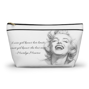 Borsa e trousse per il trucco di Marilyn Monroe