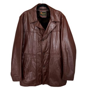 Reed Sportswear Leather Jacket - Etsy