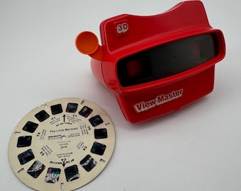 View-Master 3D Viewer Kids OS Disney Die Meerjungfrau Reel Tyco Vintage USA