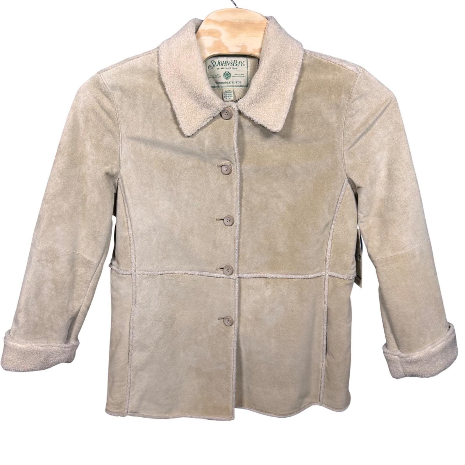 St Johns Bay Leather Jacket - Etsy