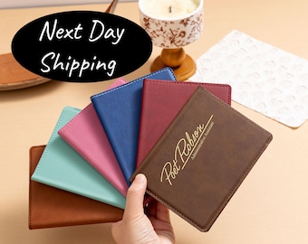 Custom Passport Holder, Engraved Passport Cover, Travel Gift, Personalized Leather Passport Holder, Passport Cover, Monogram Passport Holder