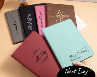 Leather Padfolio with Zipper, Custom Portfolio with zipper, Personalized Business Portfolio, Vegan Leather, Phd Gift, Monogrammed Portfolio