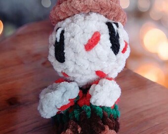pelúcia de crochê do Freddy Krueger