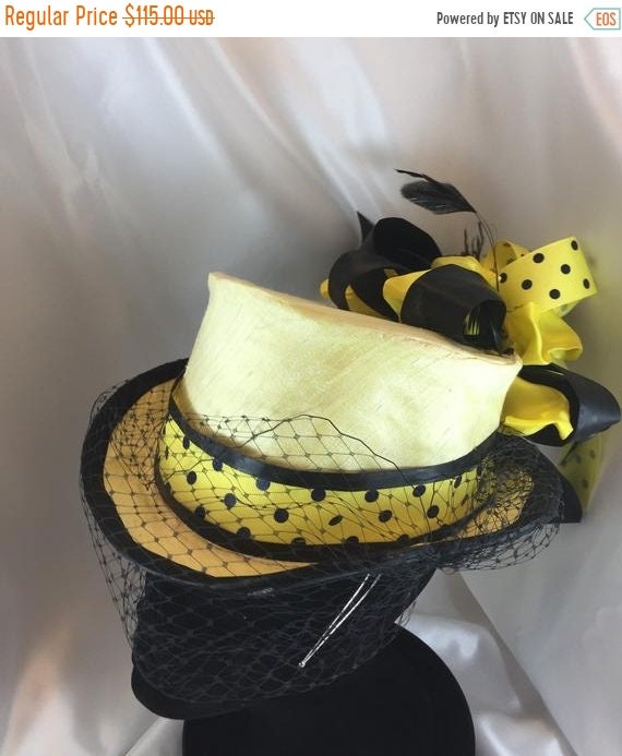 yellow races hat