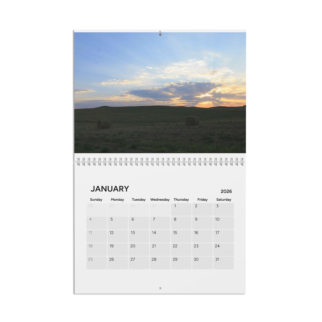 Scenic Landscape Calendar 2026 | Wall Calendar, Monthly Photo Calendar ...