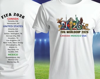 World Cup 2026 Shirt Fußball png, Fußball Trikot Fifa Sport Fan Tee digitaler Download Geschenk für ihn Fußball svg