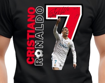 Cristiano Rolando PNG Fußball Trikot CR7 Fußball Cristiano Ronalo signiert Fan Design Fußball Abschlussfeier Geschenke WM