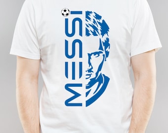 Póster de la camiseta de Messi Camiseta de fútbol PNG Descarga digital Camiseta de aficionado al fútbol Copa del Mundo 2026
