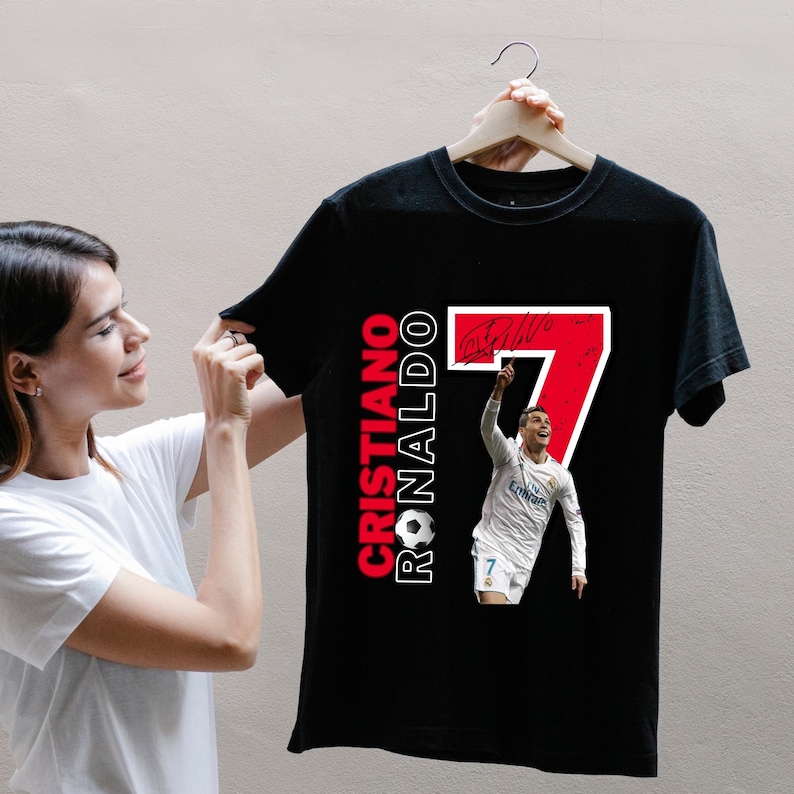 Ronaldo jersey Cristiano Ronaldo PNG football jersey CR7 Soccer Cristiano Ronaldo SIGNED Fan Design Football png Graduation gifts worldcup image 4