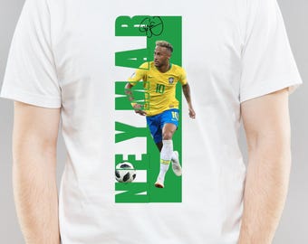 Diseño PNG de fútbol de Neymar Jr. para el Mundial 2026 (Descarga digital)