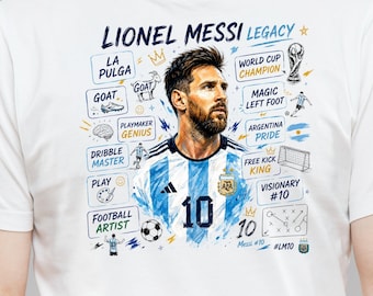 Messi PNG, diseño de camiseta de fútbol de Messi, jugador de fútbol PNG, arte de campeón de la Copa del Mundo, PNG para sublimación, Cricut, descarga instantánea