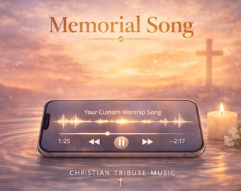 Canción conmemorativa cristiana, tributo a la fe personalizado, música de adoración MP3