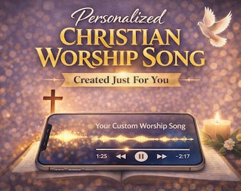 Canción de adoración cristiana personalizada Música de fe personalizada MP3