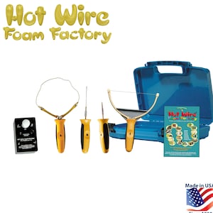 Pro 4-In-1 Tool Kit for Cutting Styrofoam, Polystyrene, EPS, and XPS Foams Hot Wire Foam Factory image 1