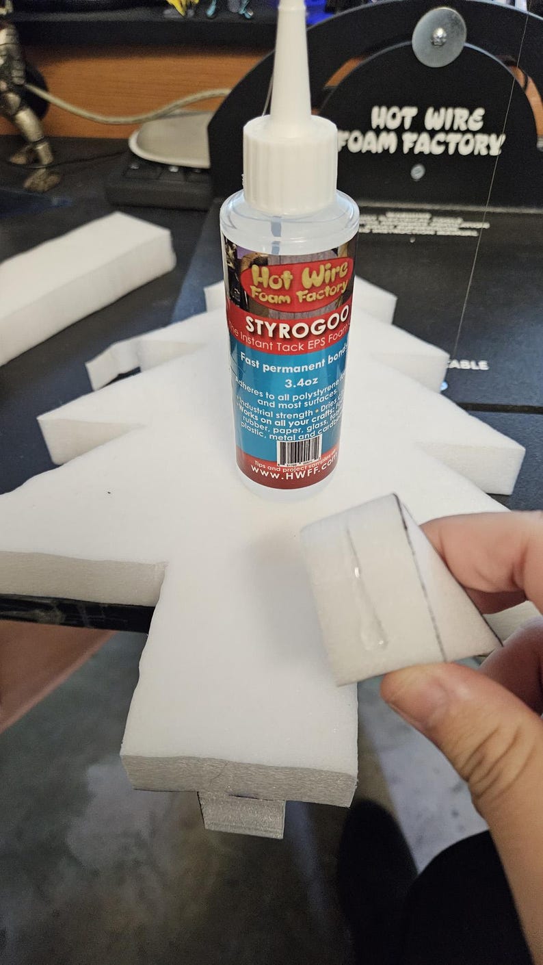Instant Tack Styrogoo Foam Glue – Fast Tack, Foam-safe Adhesive for Crafts - Etsy UK