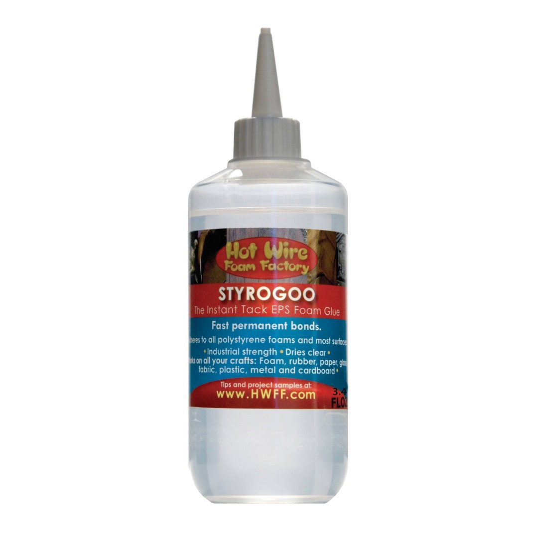 Hot Wire Foam Factory Styrogoo Instant Tack Glue for Styrofoam