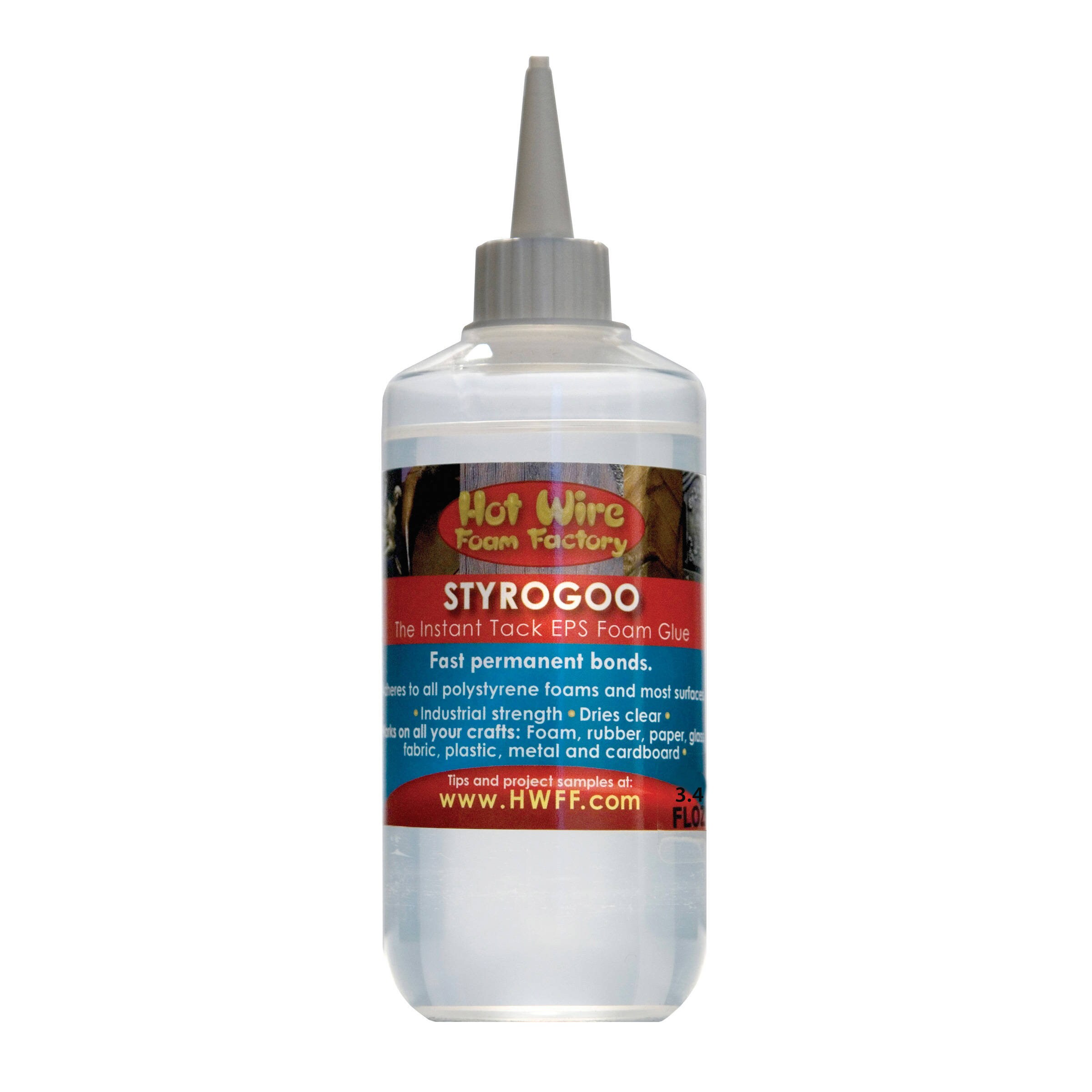 STYRO PRO Adhesive Glue for Styrofoam polystyrene and PVC Ceiling Tiles.  280 Ml in Each Tube. 