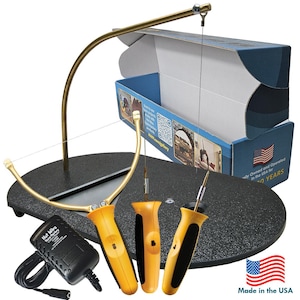 Hot Wire Foam Factory Crafters Deluxe 4-in-1 Tool Kit, Styrofoam Cutting Kit