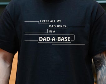 Guardo todos mis chistes de papá en una base de datos SVG PNG, chiste divertido del Día del Padre