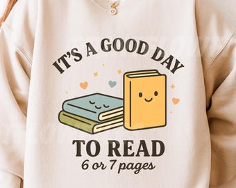 Funny Teacher 67 Book Png, 6 or 7 Funny Trendy Png, Bookish Six Seven Png,  It's a Good Day to Read Png, Xmas Gift Elementary Teacher