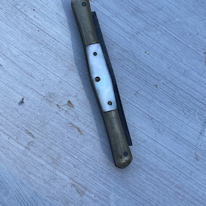 vintage mother of pearl penknife
