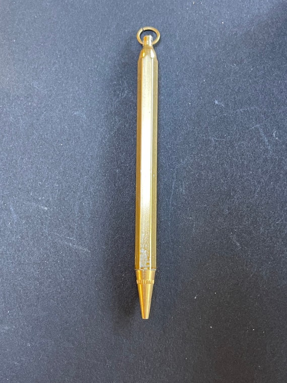 Antique gold  chatalain pencil
