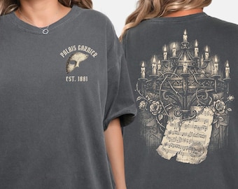 Phantom of the Opera Shirt Palais Garnier Dark Academia Gothic Romance Vintage Graphic Tee