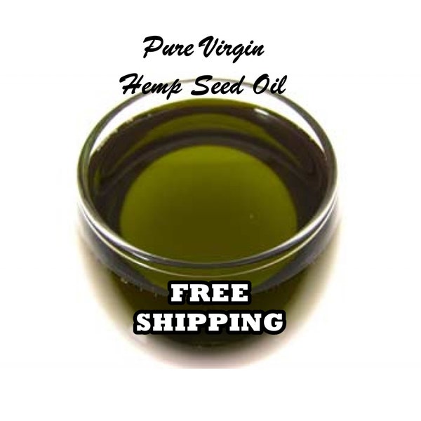 UNREFINED HEMP SEED Oil, Organic | Wholesale Prices + Bulk Sizes Available | Choose Size | Bath & Body Products, Soap - Lotion Making