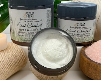 Cool Comfort Joint Muscle Ache Rub Cream Neck Back Sports Active Young Elderly Works Fast