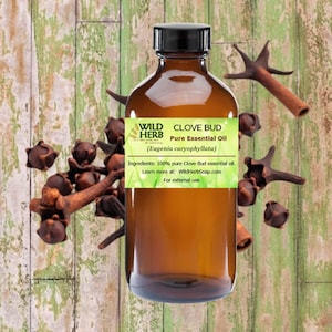 CLOVE BUD Essential Oil, ORGANIC | Therapeutic & Aromatherapy Grade | Diffusers, Topical, Bath/ Body Products | Uncut, Pure and Fresh!