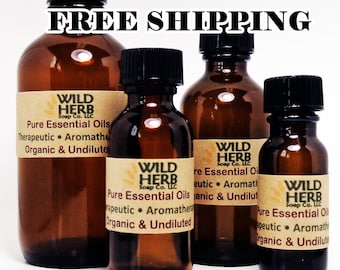 1 oz ORGANIC ESSENTIAL OILS ~ Choose Scent | Fast Free Shipping | Distiller Direct Oil | Highest Quality - Therapeutic / Aromatherapy Grade