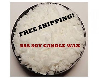 USA Soy Wax (Flakes) Non-GMO Golden Brands 444 | Make Natural Container or Mold Candles | Bulk Sizes Available | Perfect Candles Every Time