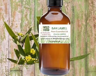 Bay Laurel Essential Oil  Certified Organic Distiller Direct Aromatherapy Grade