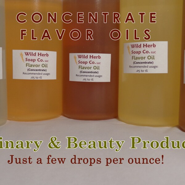 Flavor Oils Etsy