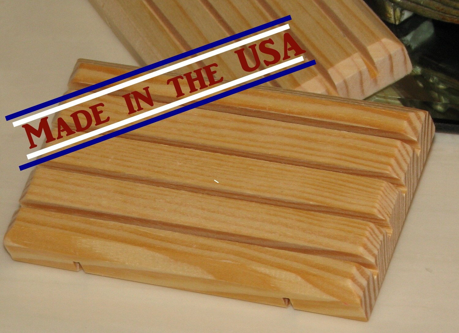 Natural PINE SOAP DISH -- Rustic Bathroom Decor for all Styles (Soap …
