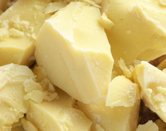 Virgin Unrefined Cocoa Butter, Bulk Sizes, Soap Making Supplies