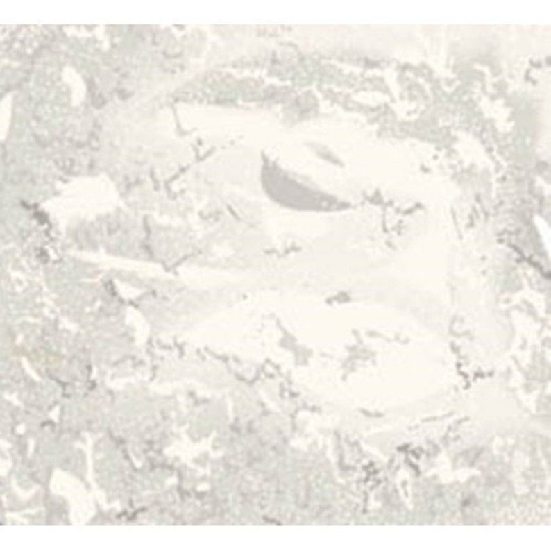 Puede incluir: Primer plano de un patr&oacute;n abstracto de color claro. El dise&ntilde;o presenta una mezcla de tonos blanquecinos y grises, con un aspecto texturizado. El patr&oacute;n tiene una cualidad marm&oacute;rea o p&eacute;trea, con formas irregulares y variaciones de color.