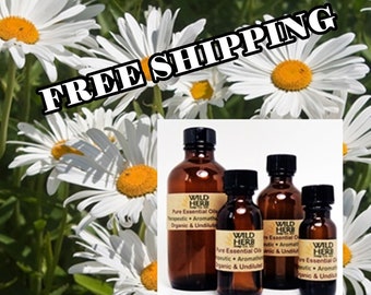 ROMAN CHAMOMILE Essential Oil | Pure, Organic, Full Strength | Therapeutic - Aromatherapy Grade | Diffuser Oil, Soap Making, Lotions