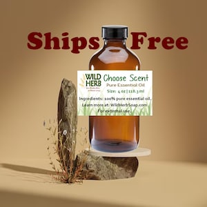 ORGANIC ESSENTIAL OILS, 4 oz size | Organic Distiller Direct | Wholesale Prices | Choose Scent | Fast Free Shipping | Highest Quality