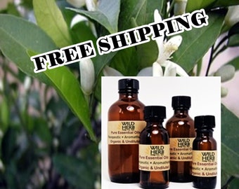 ORGANIC NEROLI Pure Essential Oil Distiller Direct | Wild Herb | Therapeutic Aromatherapy | Sizes 1/2 oz & up | Fast Free Shipping USA