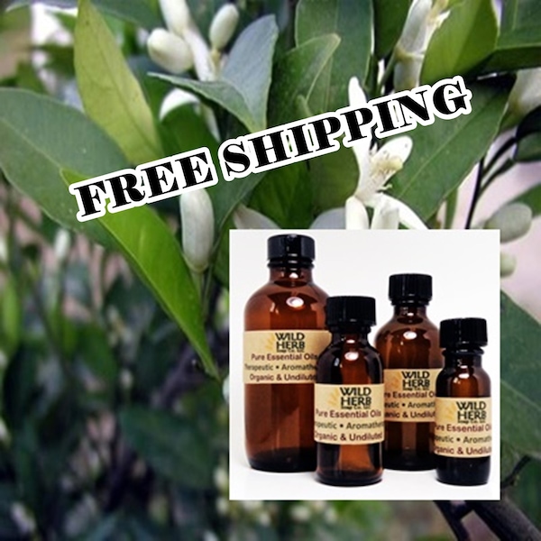 ORGANIC NEROLI Pure Essential Oil Distiller Direct | Wild Herb | Therapeutic Aromatherapy | Sizes 1/2 oz & up | Fast Free Shipping USA